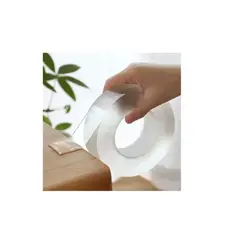 GENERICO - Pack X2 Cinta Doble Contacto Cinta Doble Faz Cinta Magica