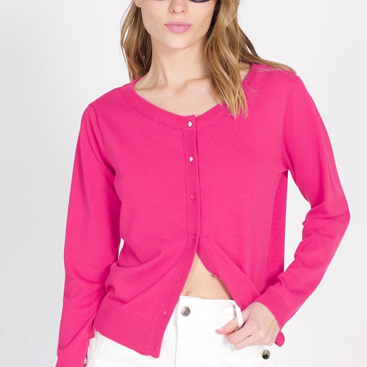 LIOLA - Cárdigan Fucsia Liola