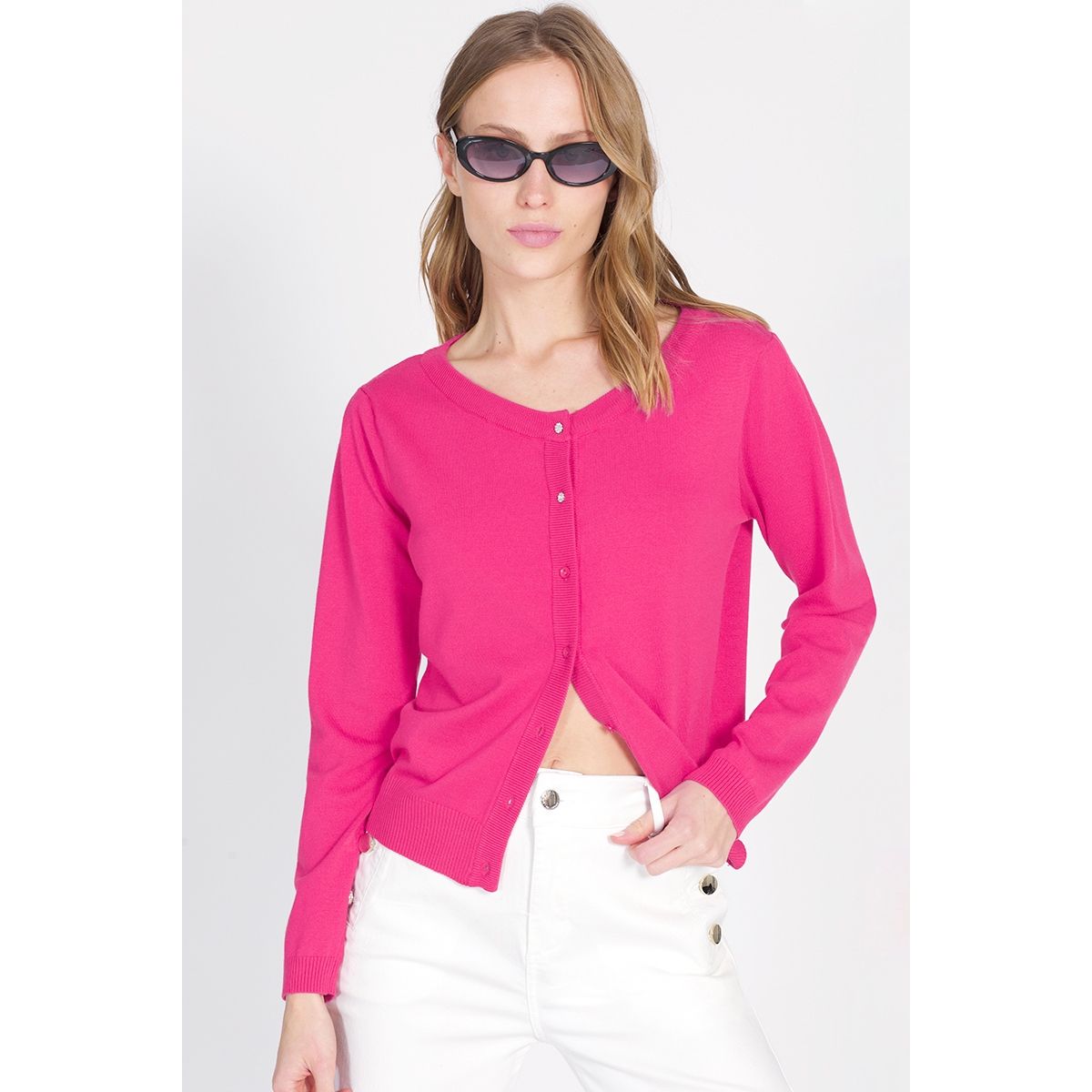 LIOLA - Cárdigan Fucsia Liola