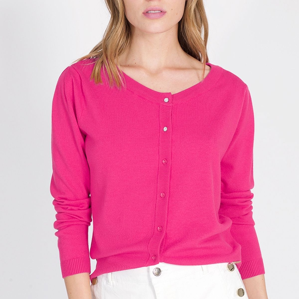 LIOLA - Cárdigan Fucsia Liola