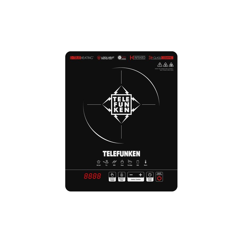TELEFUNKEN - Cocinilla Eléctrica Digital Telefunken TF AV8000 TELEFUNKEN