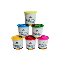 SEIGARD - Set de 6 masas para modelar SEG849 Color Variado