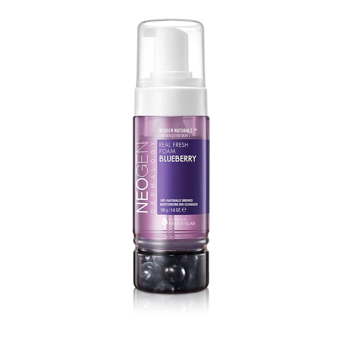 NEOGEN - Real Fresh Foam Cleanser Blueberry - Cosmética Coreana