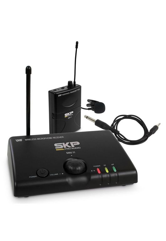 MICROFONO INALAMBRICO DE SOLAPA MINI III