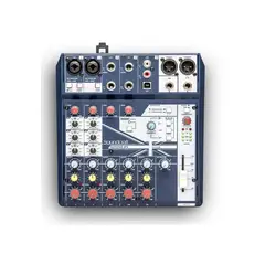 SOUNDCRAFT - CONSOLA CONS INTERFAZ USB NOTEPAD 8FX