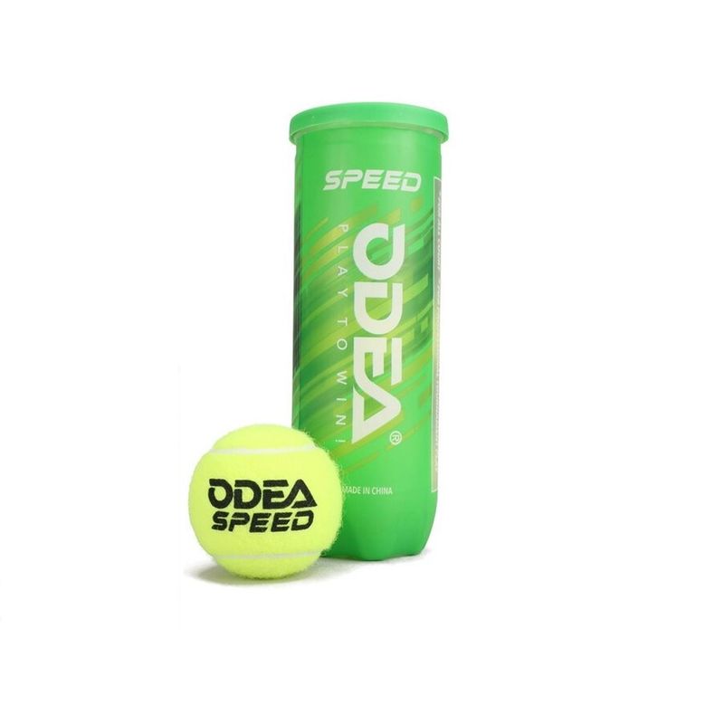 GENERICO - Tarro Pelotas De Tenis Odea Speed. 3 Pelotas Tennis.