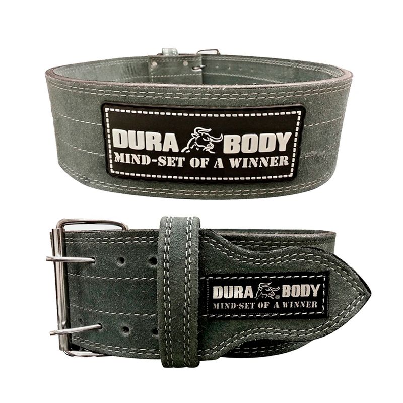 GENERICO - Cinturón Hardcore Series PL Durabody Gris - Talla M