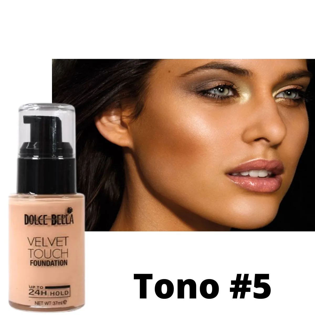 DOLCE BELLA - Base tacto aterciopelado 24 horas de duración 005
