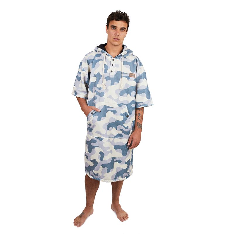 KANO - Poncho Terry Camo / Poncho Surf Kano