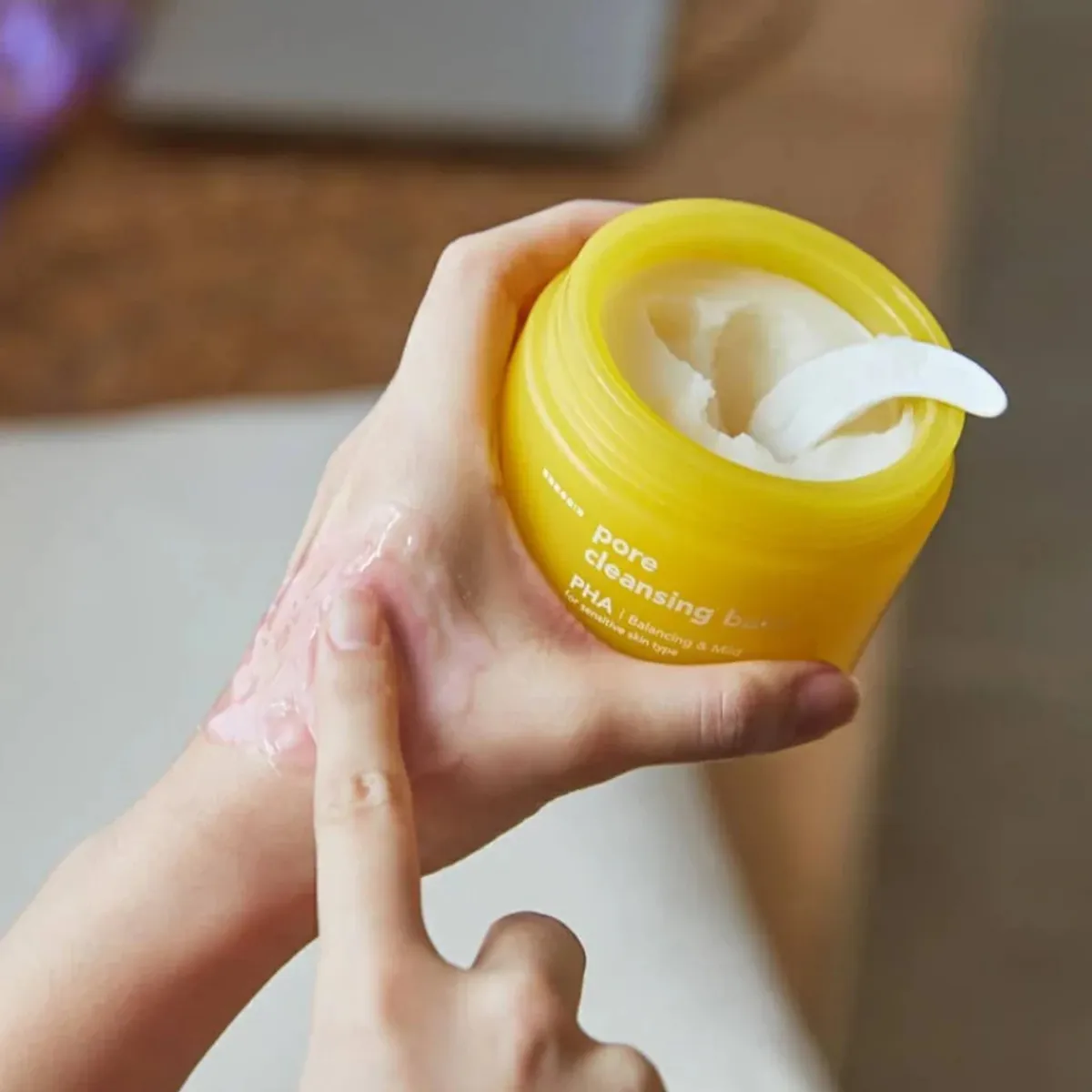 HANSKIN - Bálsamo Oleoso con PHA Hanskin Cosmética Coreana