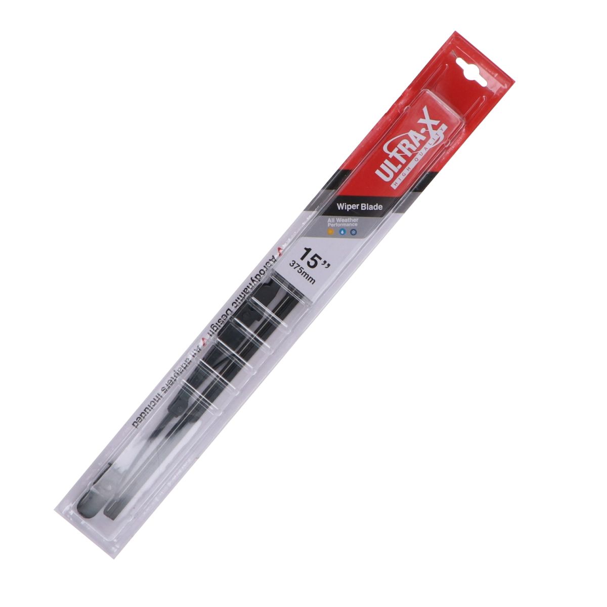 GENERICO - Par Plumillas (2) Universal 15 PuLG. Grafitada 2 Adap Ultrax