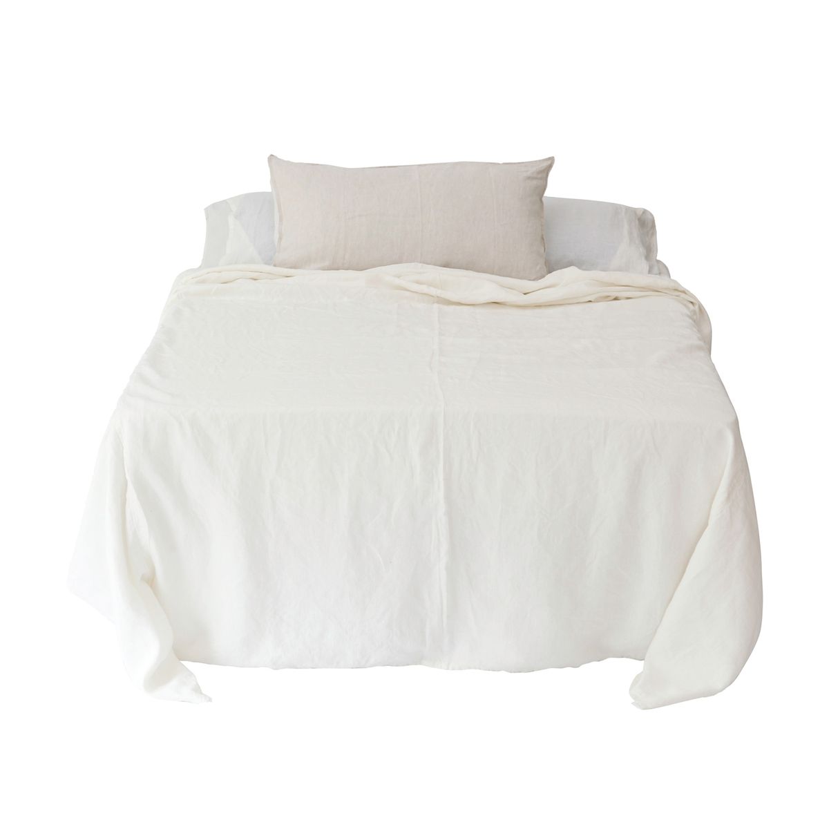 NATURALINO - Cubre Cama Pintacura - Blanco - King - Naturalino
