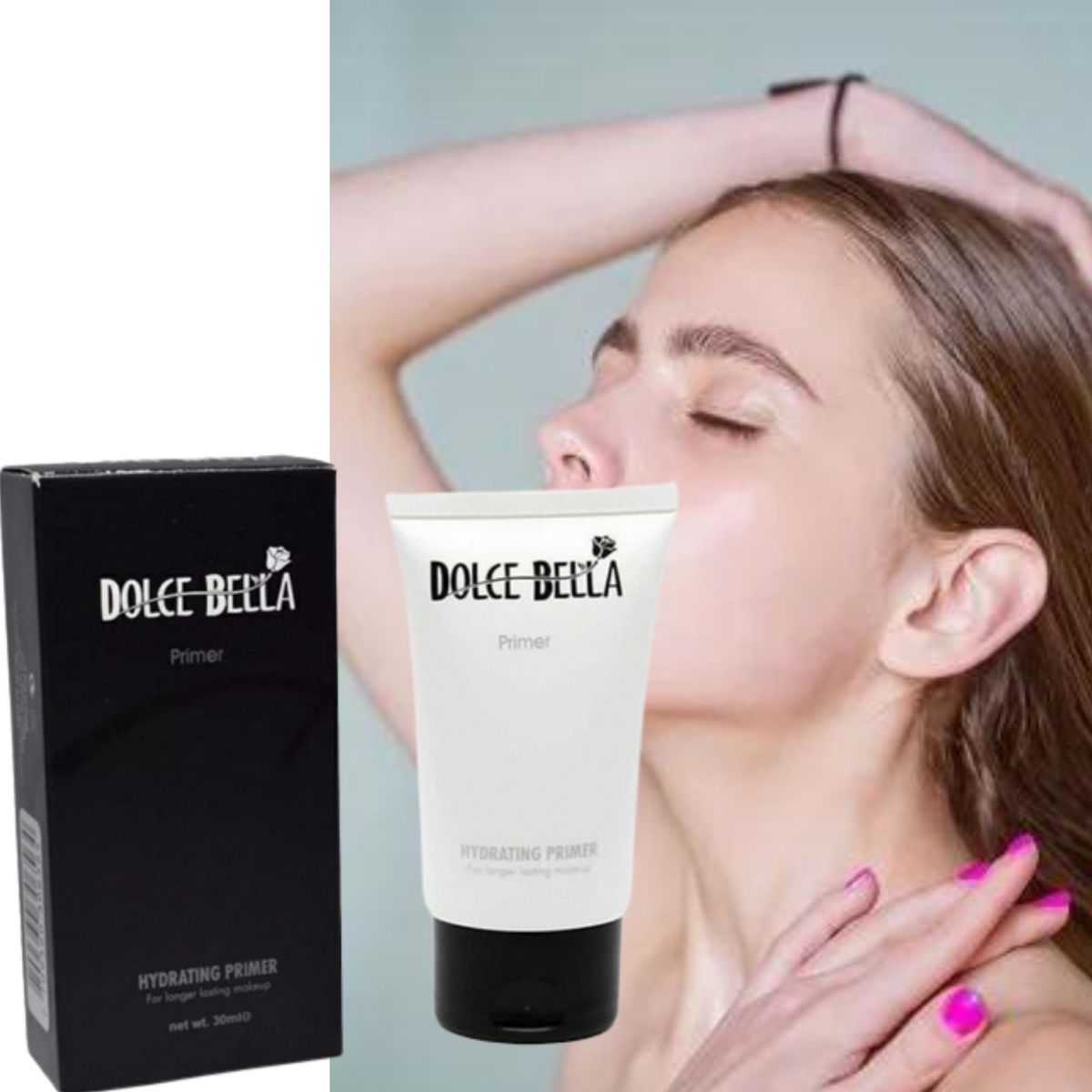 DOLCE BELLA - Primer hidratante que extiende la duracion de tu maquillaje