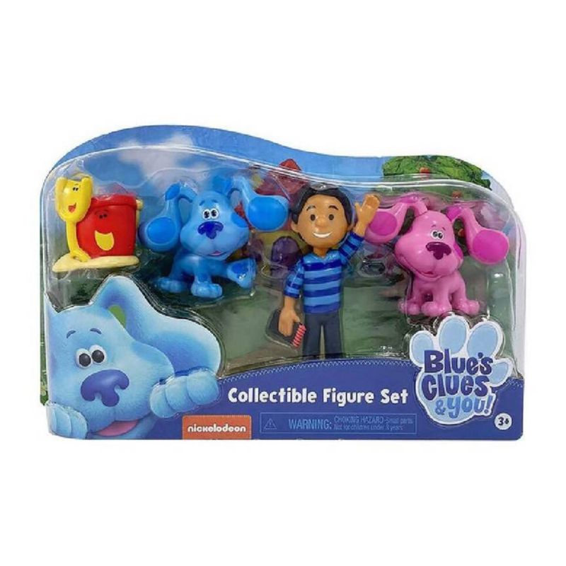 IMEXPORTA - Blues Clues - Set 4 Figuras - Pistas De Blue