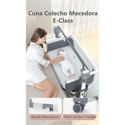 Imagen 2 del producto Cuna Colecho Mecedora Eléctrica Gris