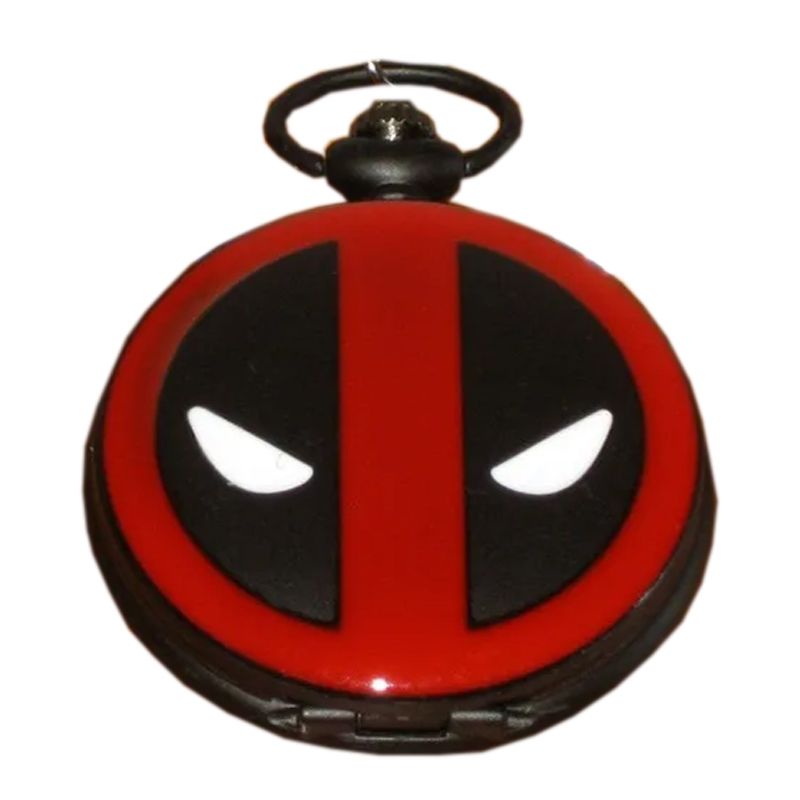 GENERICO - Reloj de bolsillo de Deadpool