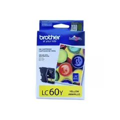 BROTHER - CARTUCHO TINTA amarillo LC60Y