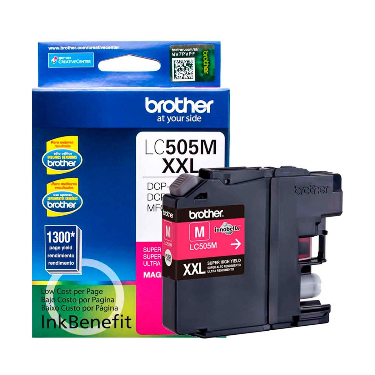 BROTHER - Cartucho tinta Brother LC505M magenta BROTHER