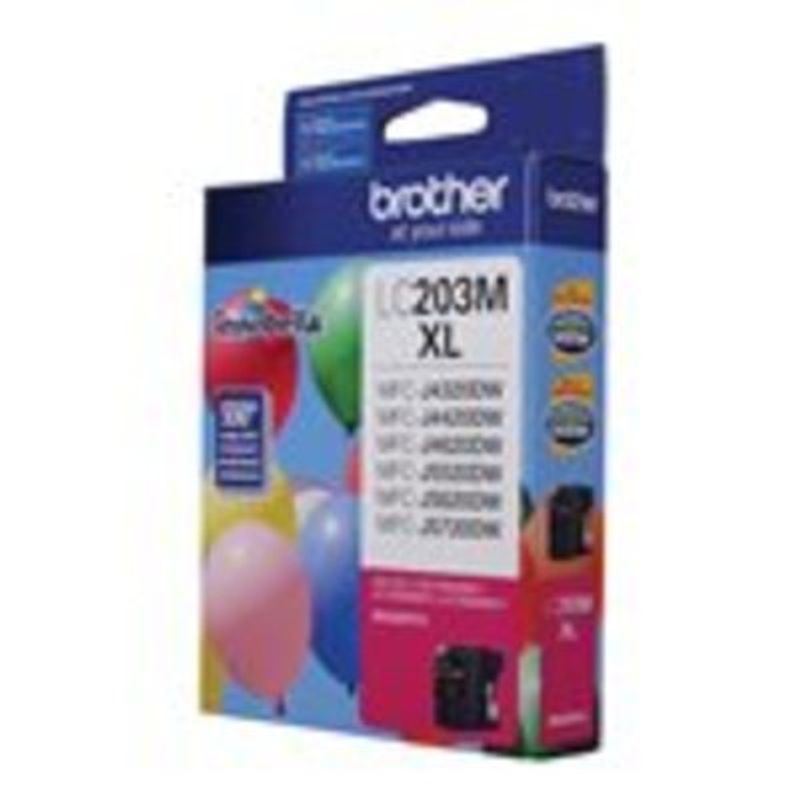 BROTHER - Cartucho tínta Brother magenta LC203m - Magenta
