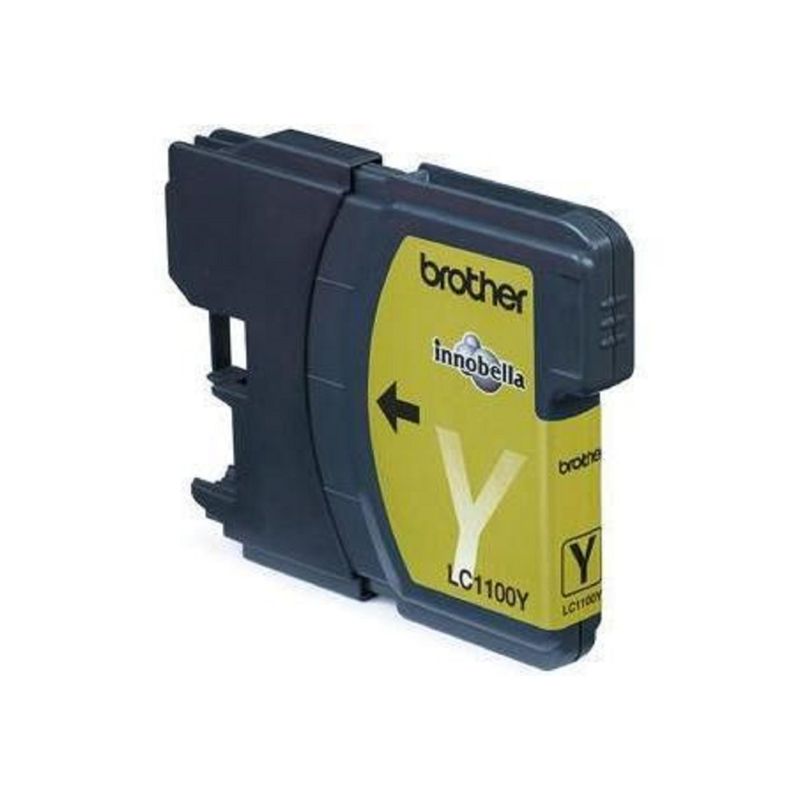 BROTHER - Cartucho de tinta amarillo LC1100Y BROTHER