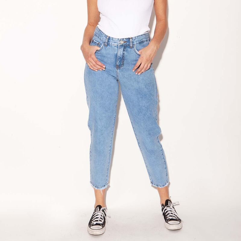 MOMCHIC - Jeans Mom Olivia Azul