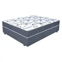 SPOMO - Box Americano T3500 2 Plazas Grafito, Base normal