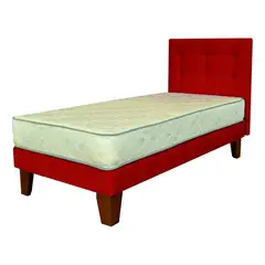 SPOMO - Eurobox Energy Capitoné 1,5 PL Rojo