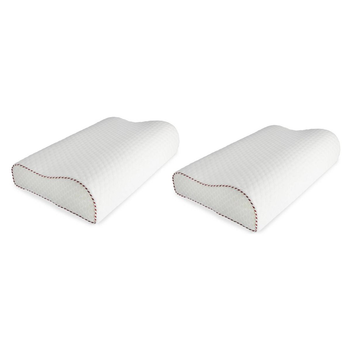 CITADELLE - Pack 2 almohadas cervicales memory foam