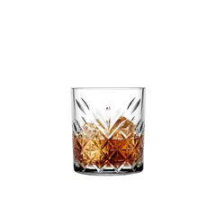 PASABAHCE - Set De 4 Vasos Vidrio Bajo Timeless 345Cc