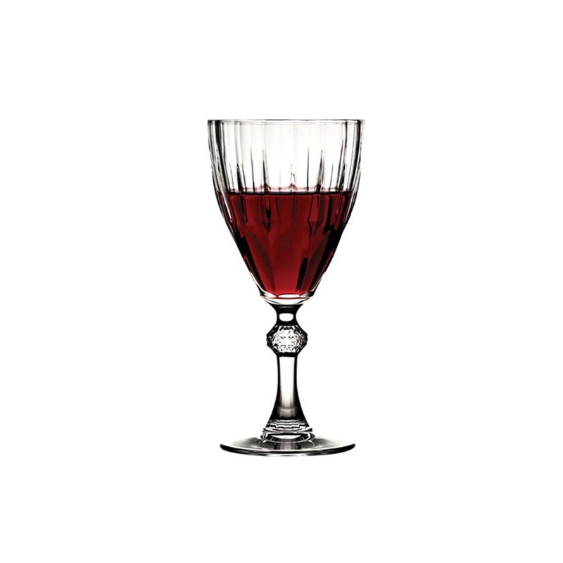 PASABAHCE - Set De 6 Copas Vidrio Diamond 245Ml PASABAHCE