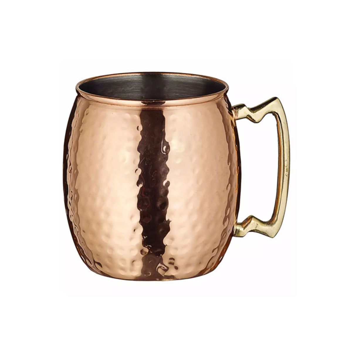 WINCO - Taza Mug Cobre Plateado Martillado 600 Ml Winco WINCO