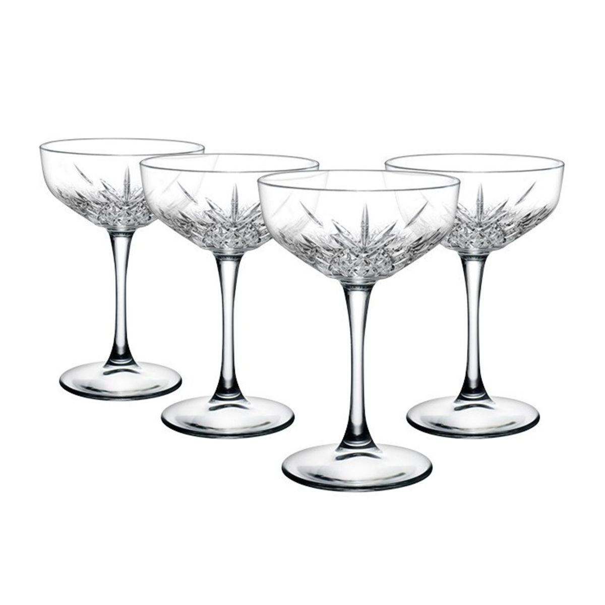 PASABAHCE - Set De 4 Copas Vidrio Champagne Timeless 250Cc PASABAHCE