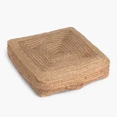 CALMA HOUSE - Cojín de Suelo Yute Ural 60x60x13