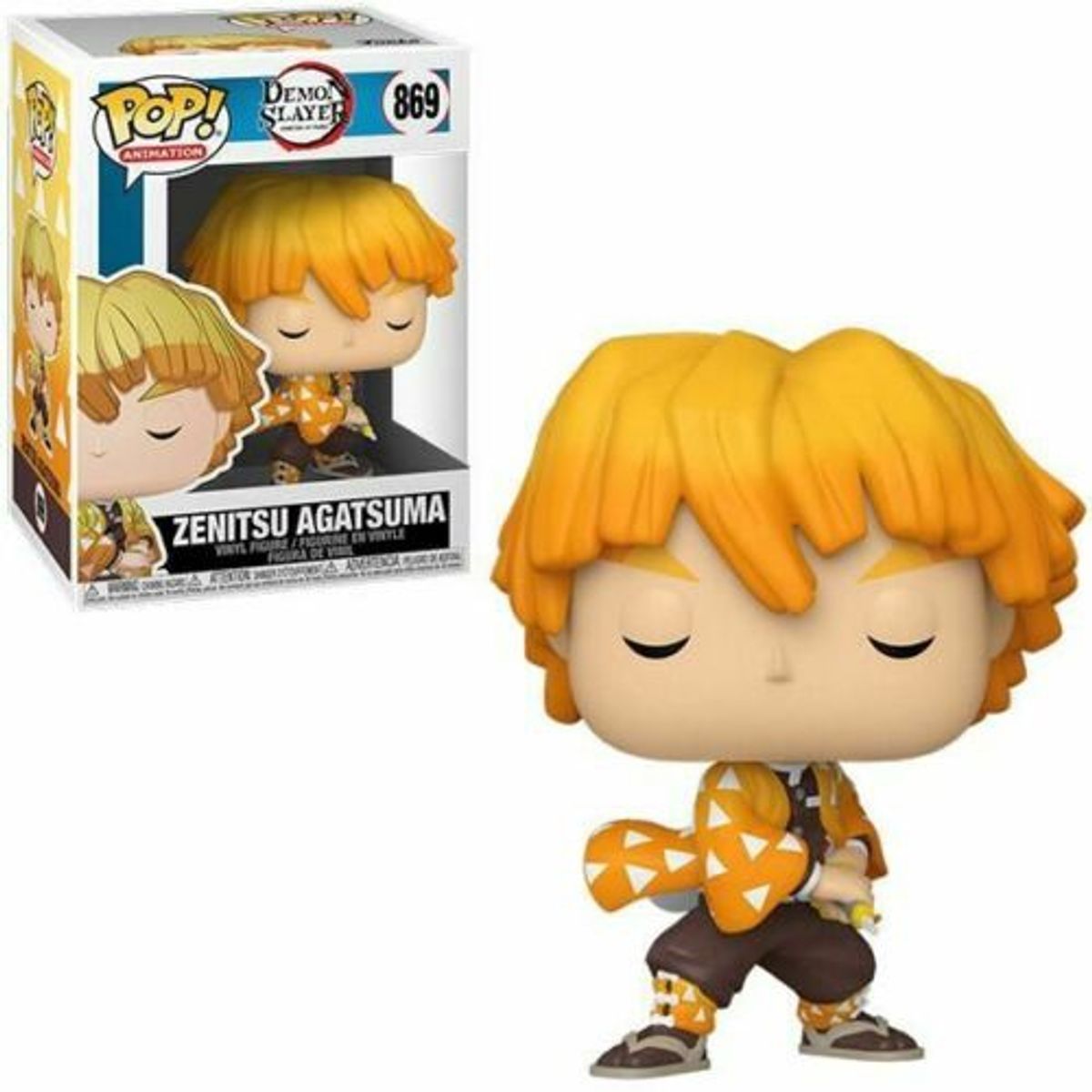 FUNKO - Funko POP - DEMON SLAYER - ZENITSU AGATSUMA 869
