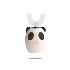 GENERICO - CEPILLO DE DIENTES ELECTRICO 360° PARA NIÑOS ROSADO