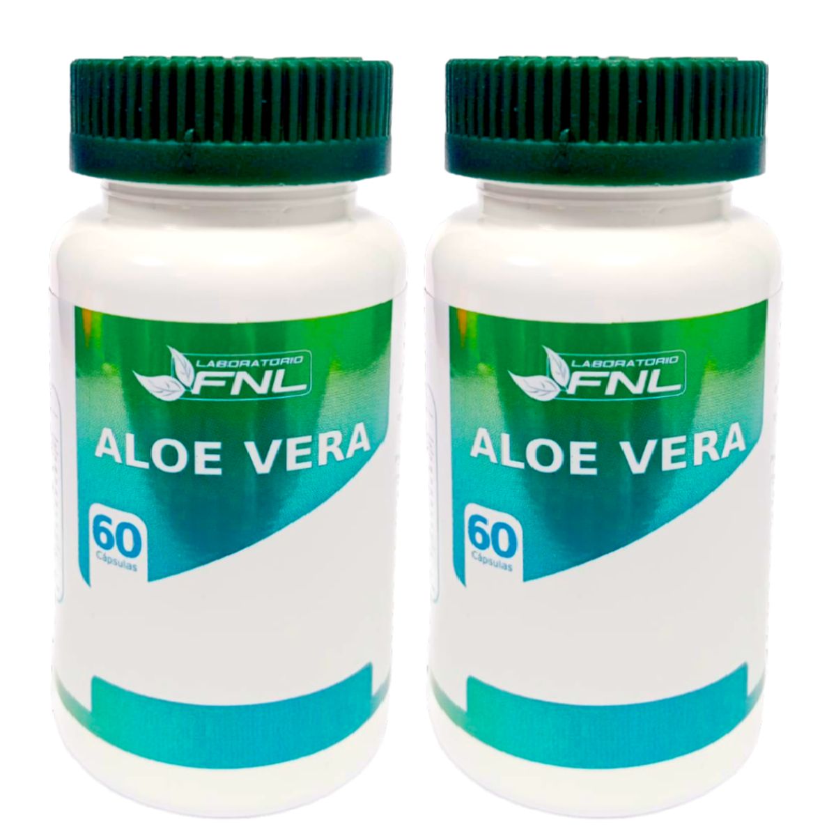 FNL - Áloe Vera Fnl 2 Frascos 2 Meses 120 Capsulas