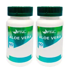 FNL - Áloe Vera 2 Frascos 2 Meses 120 Capsulas