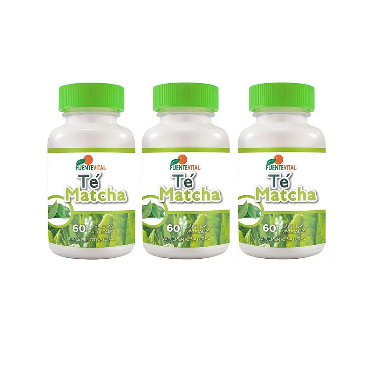 FUENTEVITAL - Te Matcha Puro Fv 180 Capsulas 3x60.