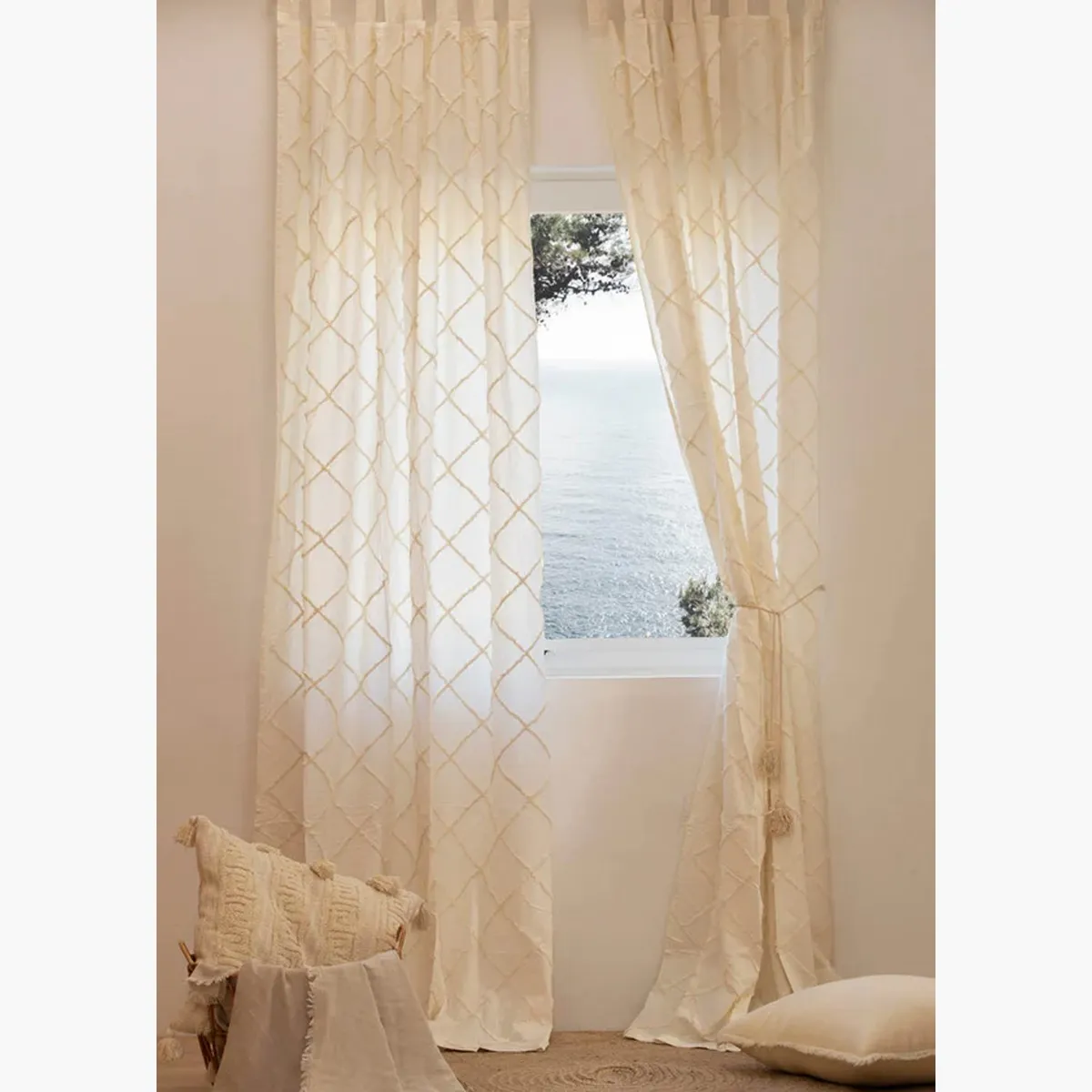CALMA HOUSE - Cortina Royal 140x280 Crudo Calma House