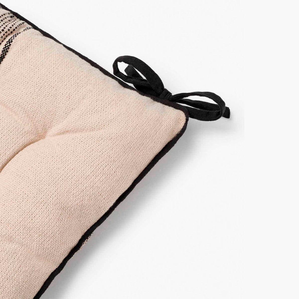 CALMA HOUSE - Cojin de silla Capri Negro Calma House