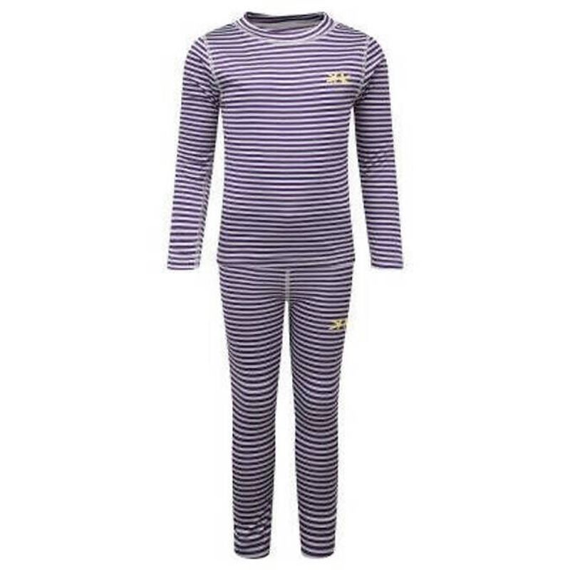 KOZI KIDZ - Set primera capa lila camiseta manga larga  calza larga.