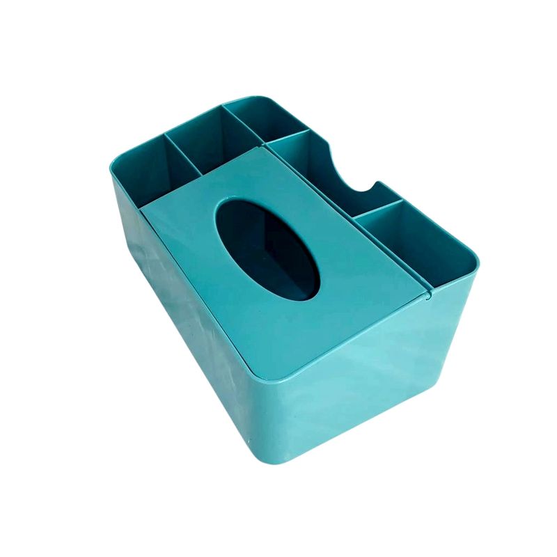GENERICO - Caja Dispensador Pañuelos Servilletas Organizador 8930 Verde