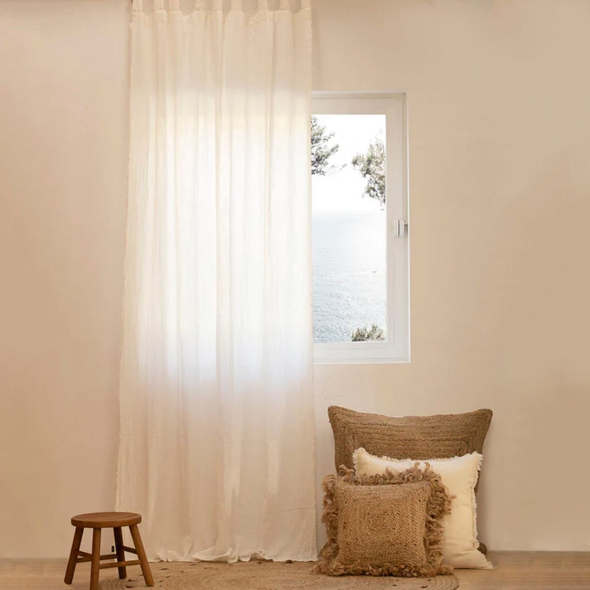 CALMA HOUSE - Cortina algodón Fray 140x280 Calma House