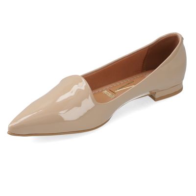 Imagen 2 del producto Ballerina Mujer Efecto Charol Beige