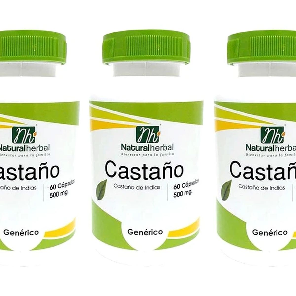 GENERICO - Castaño De Indias Nh 180 Capsulas 3x60. Varices