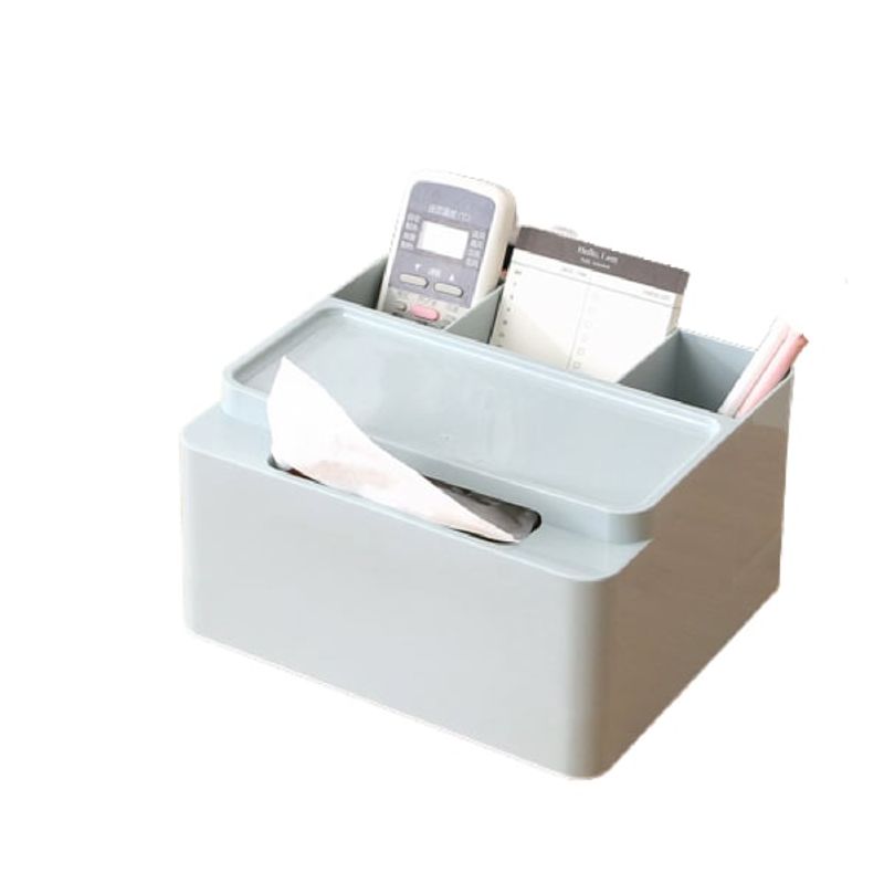 GENERICO - Caja para Pañuelos organizador de velador escritorio 8928 Ce