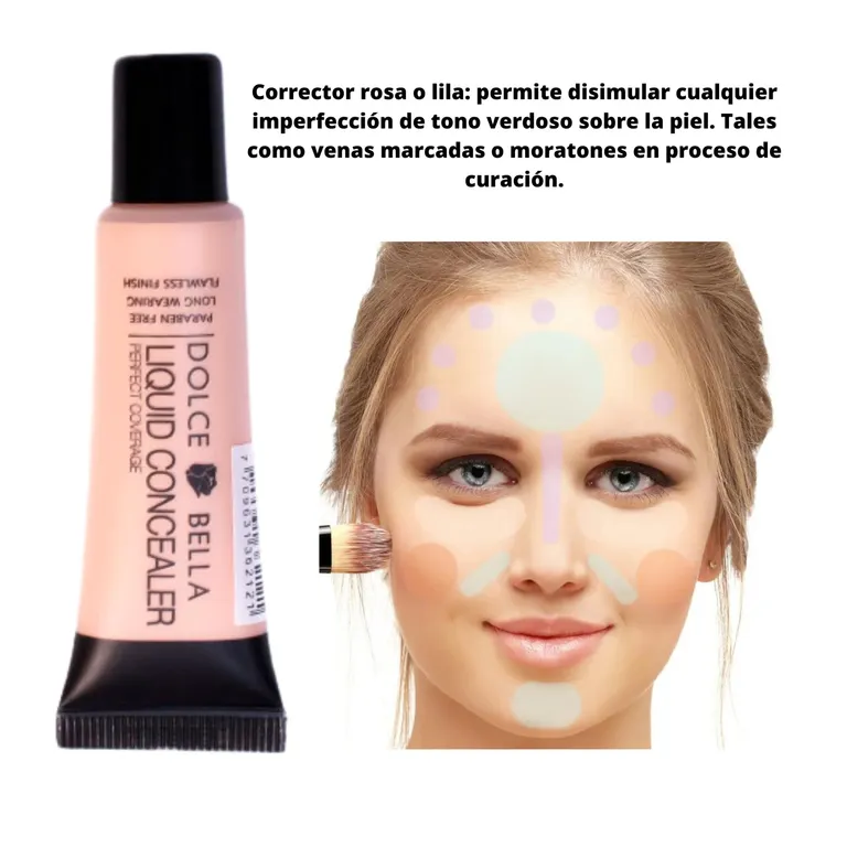 Correctores faciales alta cobertura