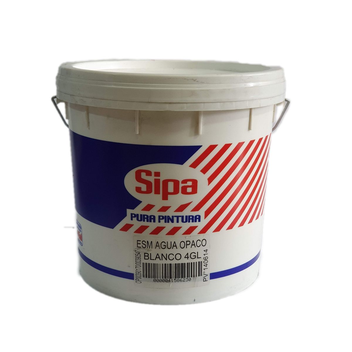 SIPA - Esmalte al agua Opaco Blanco Tineta