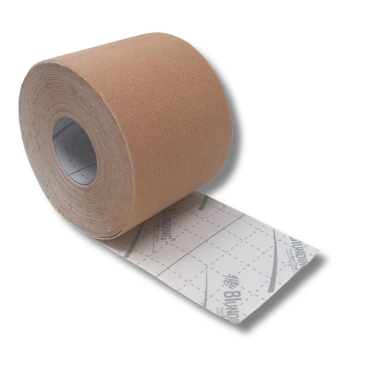 BLUNDING - Tape Kinesiológico Blunding Tape Beige (Rollo 5Cm X 5Mts)