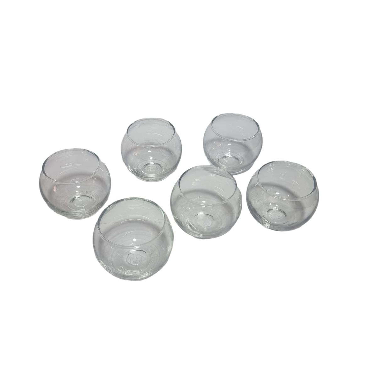 GENERICO - Florero Pecera Pack 6 Unidades